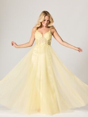 Camille La Vie Mermaid Gown Prom Dress